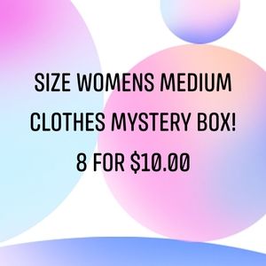 Womens medium clothes mystery box